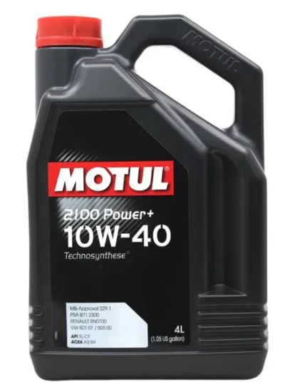 Motul 2100 Power+ 10W-40 Technosynthese Motor Yağı 4 Litre