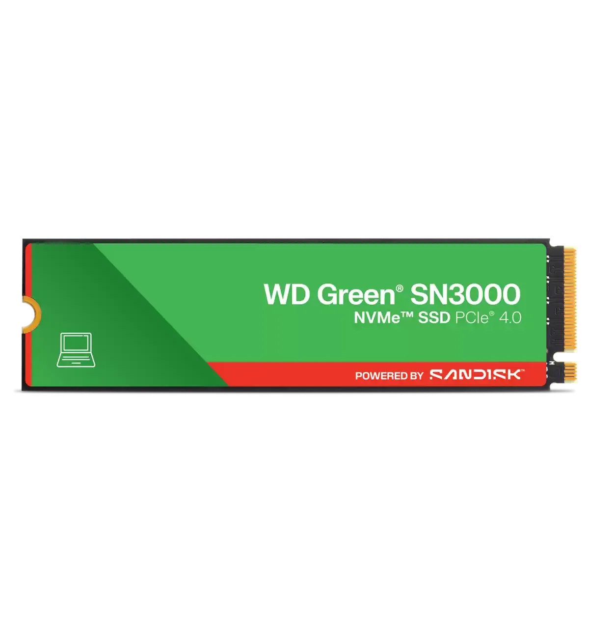 500GB WD GREEN M.2 NVMe SN3000 5000/4000MB/s WDS500G5G0E SSD