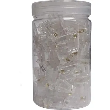 EZCOOL EZ-RJ45 100 LÜ AÇIK UÇ YENİ NESİL CAT6 KONNEKTÖR