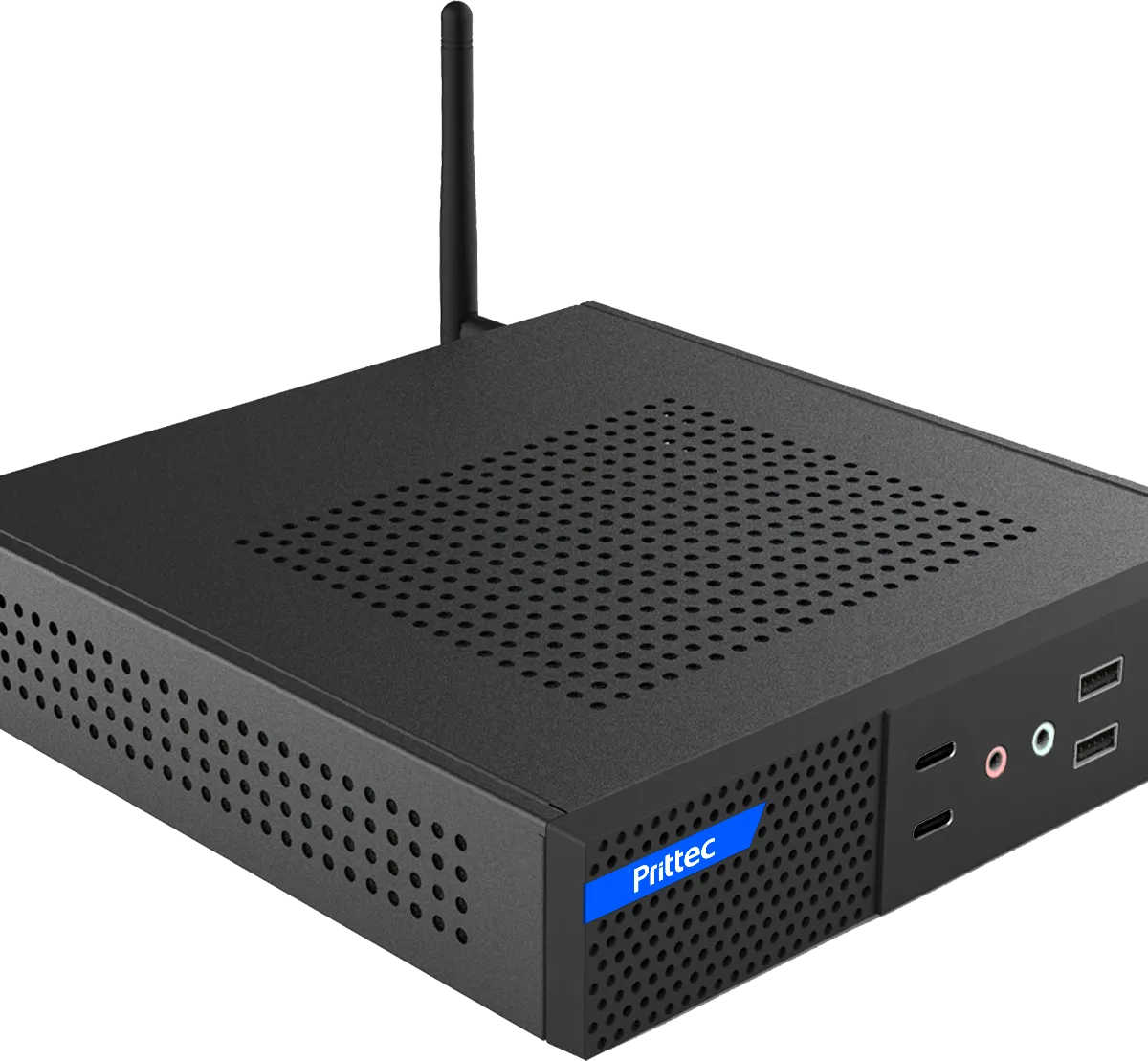 PRITTEC Q7-TH610L BAREBONE FreeDos MINI PC/ (SSD-RAM-CPU YOK)