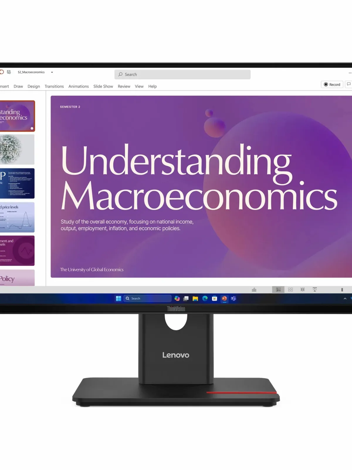 23.8" LENOVO THINK T24D-40 64B9GAT1TK 4MS 120Hz