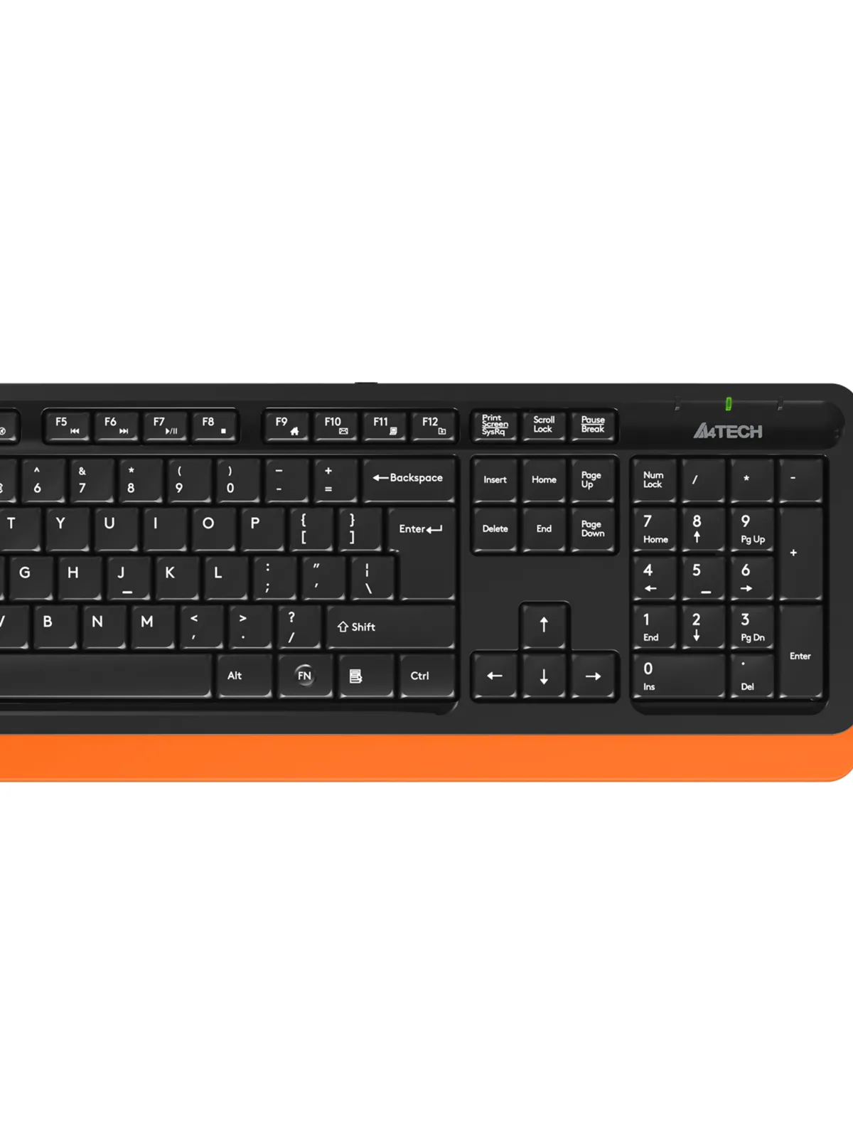A4 TECH FG1010 Q 2.4 GHZ USB TURUNCU KLAVYE+MOUSE KABLOSUZ SET