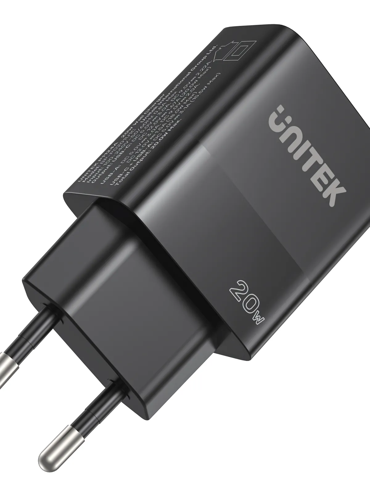 Unitek 20W Hızlı Şarj Adaptörü 1*USB-C (P1124ABK-EU)
