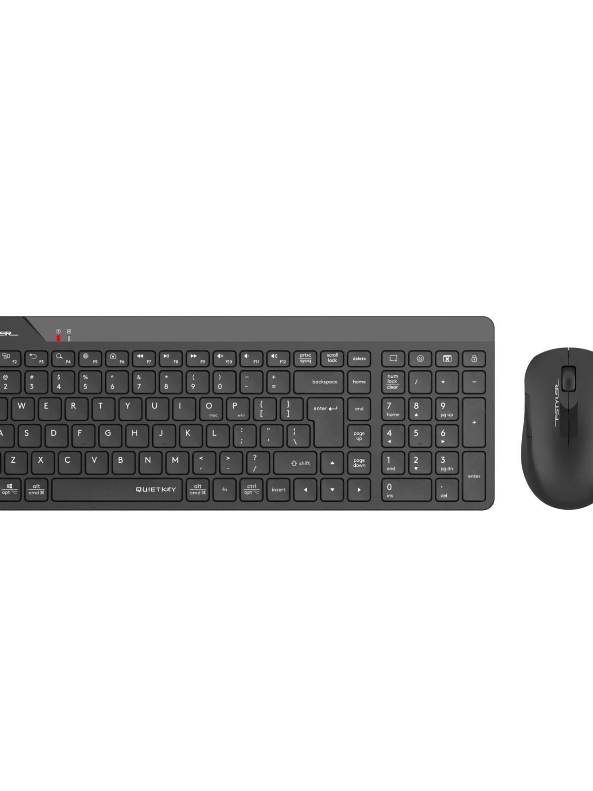 A4 TECH FG2300 Q SILENT 2.4 GHZ AİR2 SİYAH KLAVYE+MOUSE