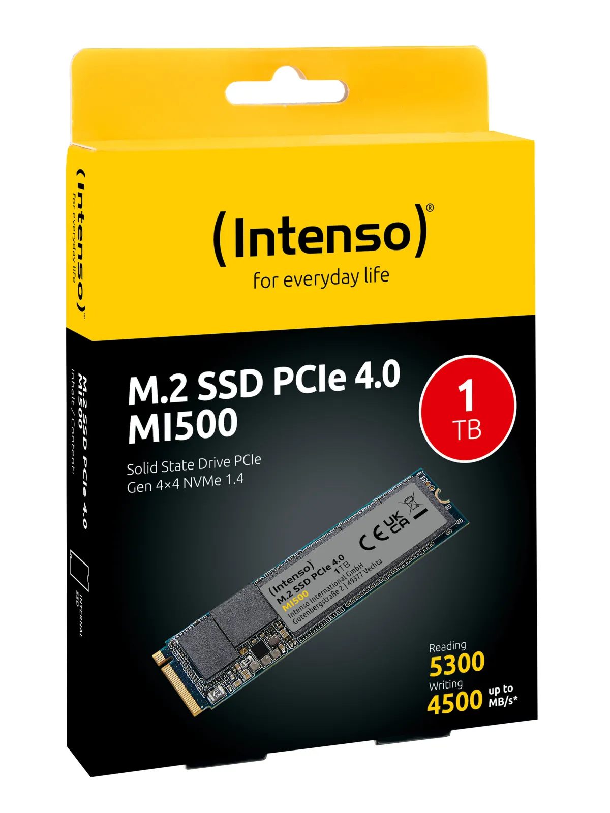 1TB INTENSO MI500 3836460 GEN 4X4 5300/4500MB/s SSD