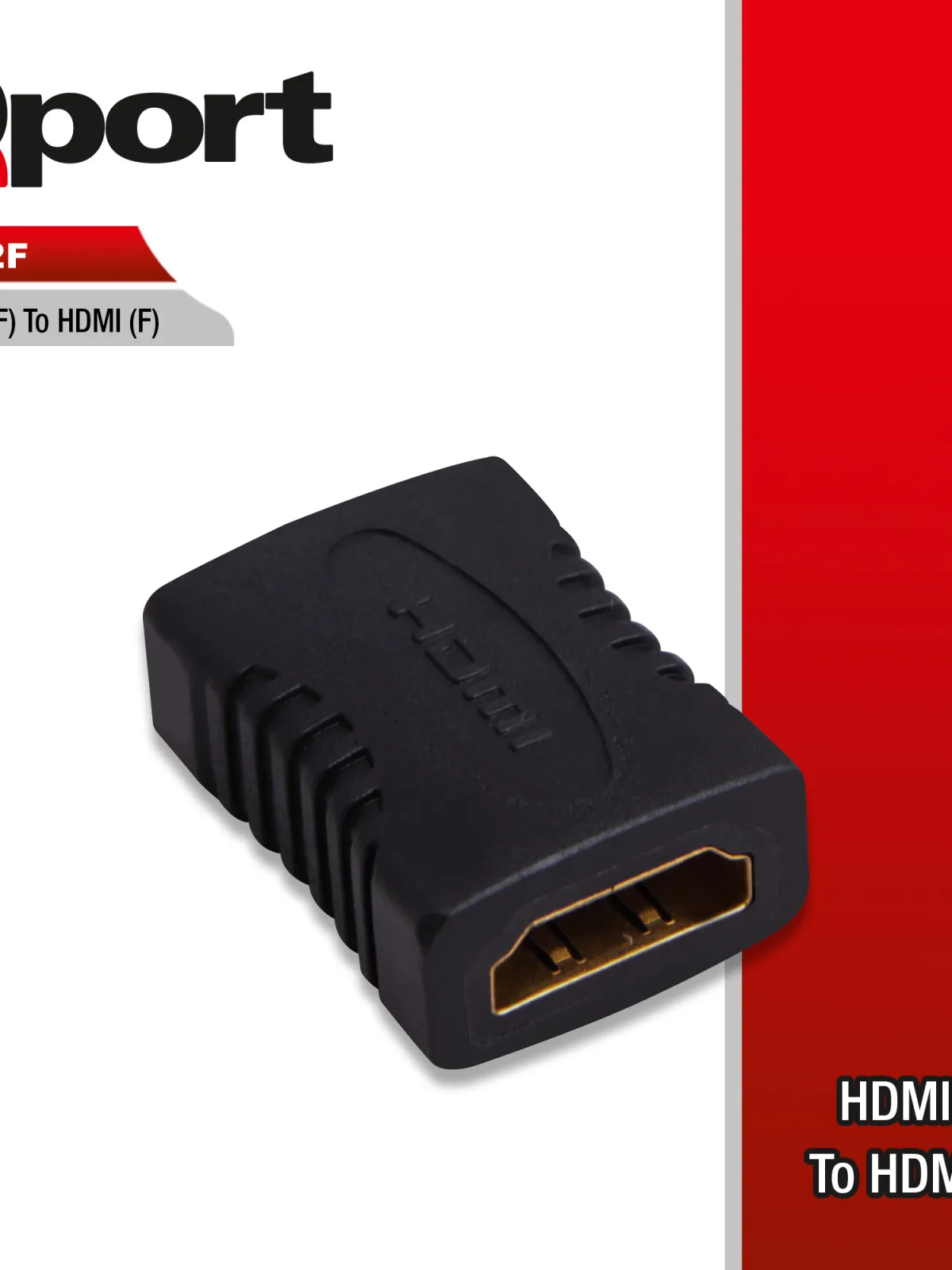 QPORT Q-H2F HDMI(F) TO HDMI(F) ÇEVİRİCİ
