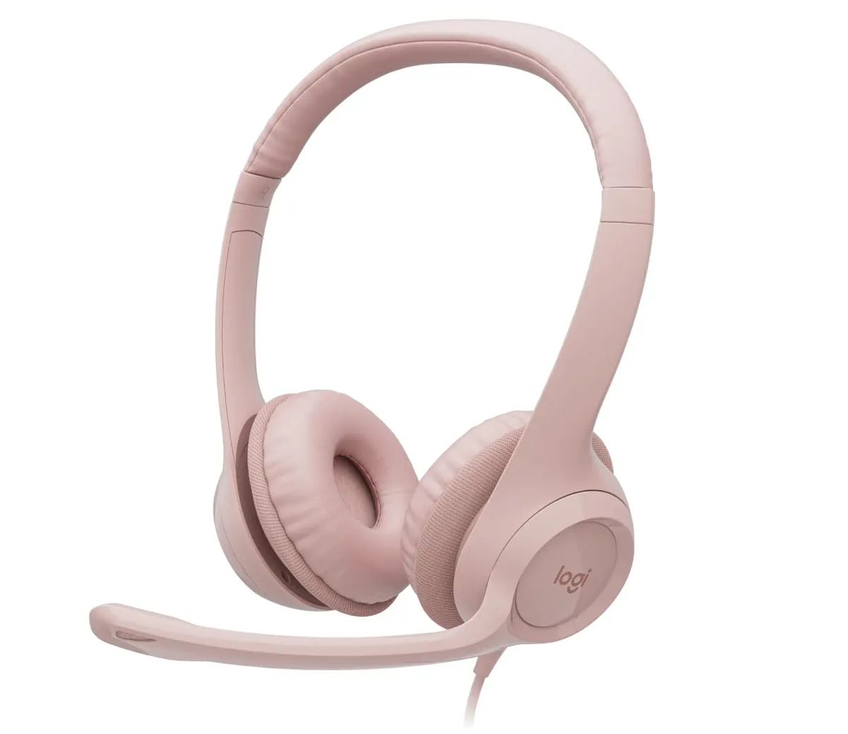 LOGITECH H390 MIKROFONLU PEMBE KULAKLIK 981-001281