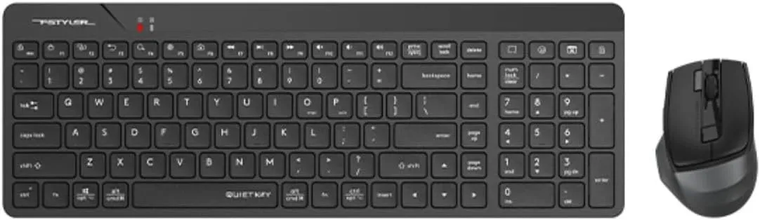 A4 TECH FG2400 Q SILENT 2.4 GHZ AİR2 SİYAH KLAVYE+MOUSE