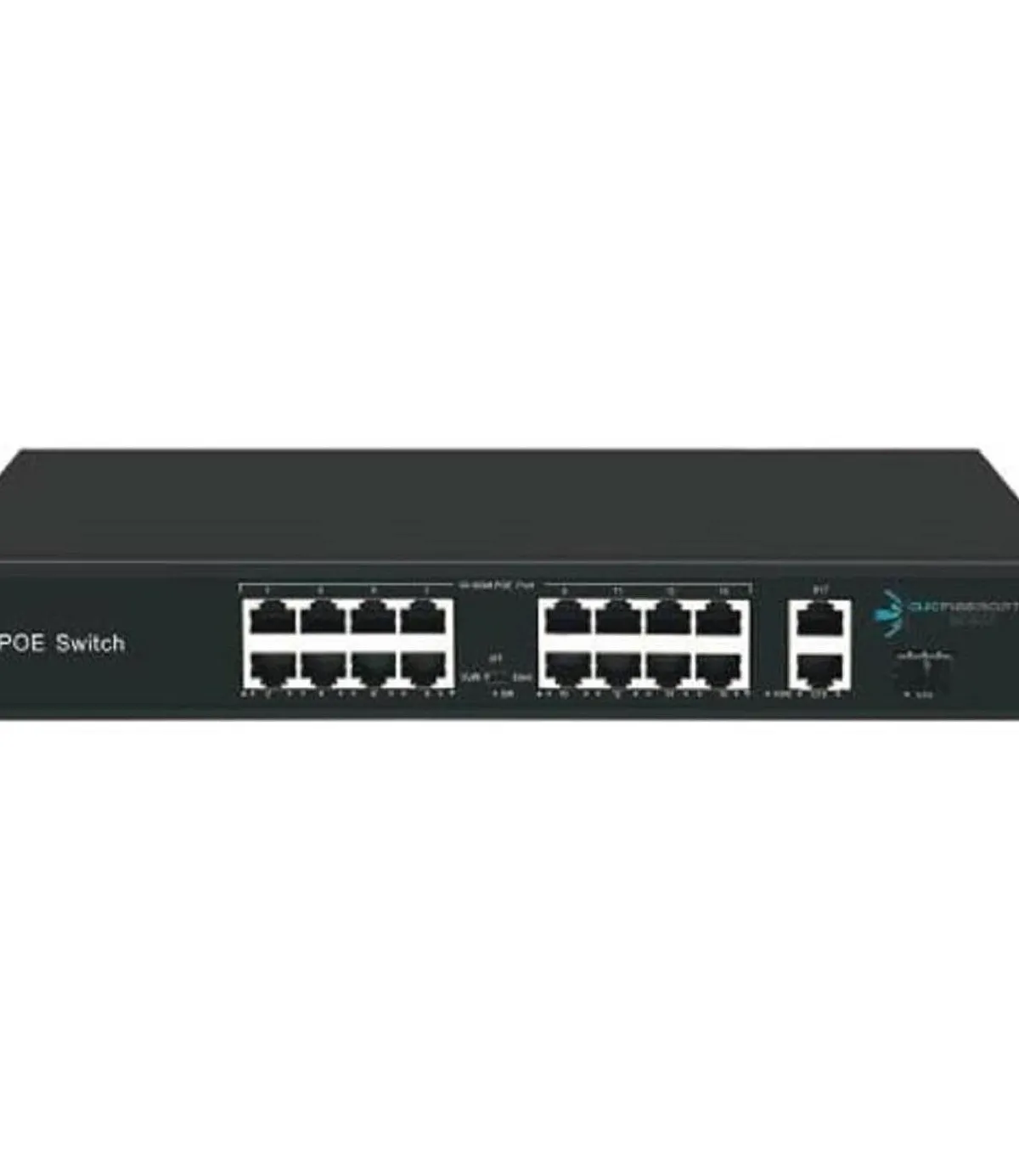 ODS-16P2U-200 16port 200w FULL PoE 10/100 2X-UPLI