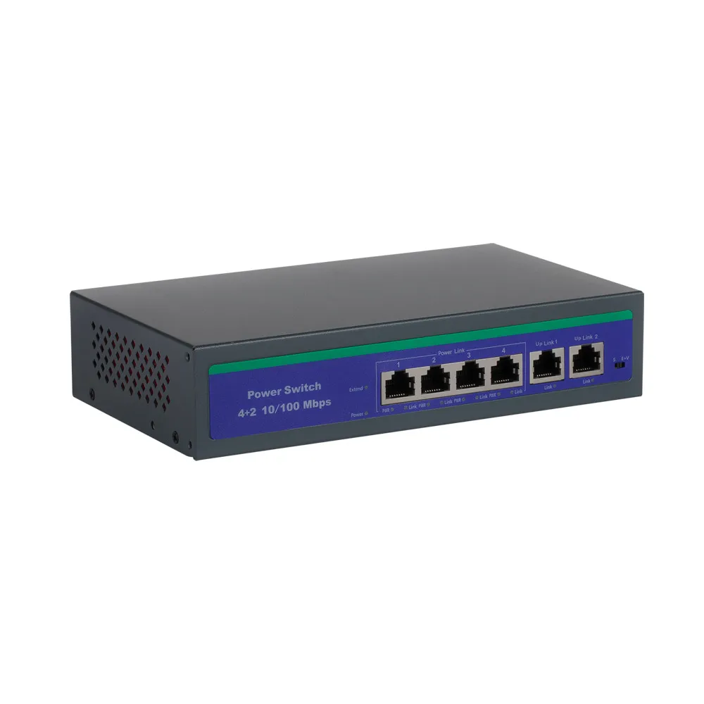 IP 4’lü PoE Switch
