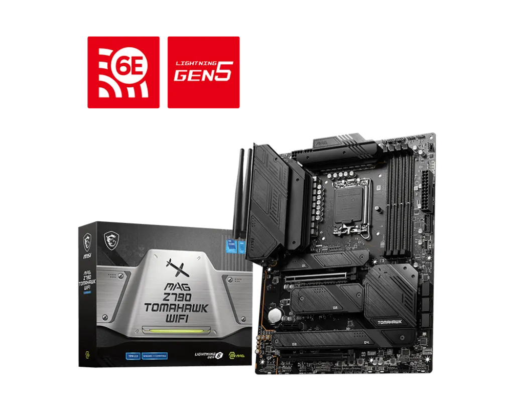 MSI MAG Z790 TOMAHAWK WIFI DDR5 7200MHz 1700p ATX