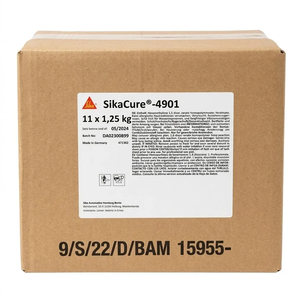 SikaCure®-4901 Endüstriyel Sertleştirici ve Kürleyici - 11 x 1,25 kg Koli