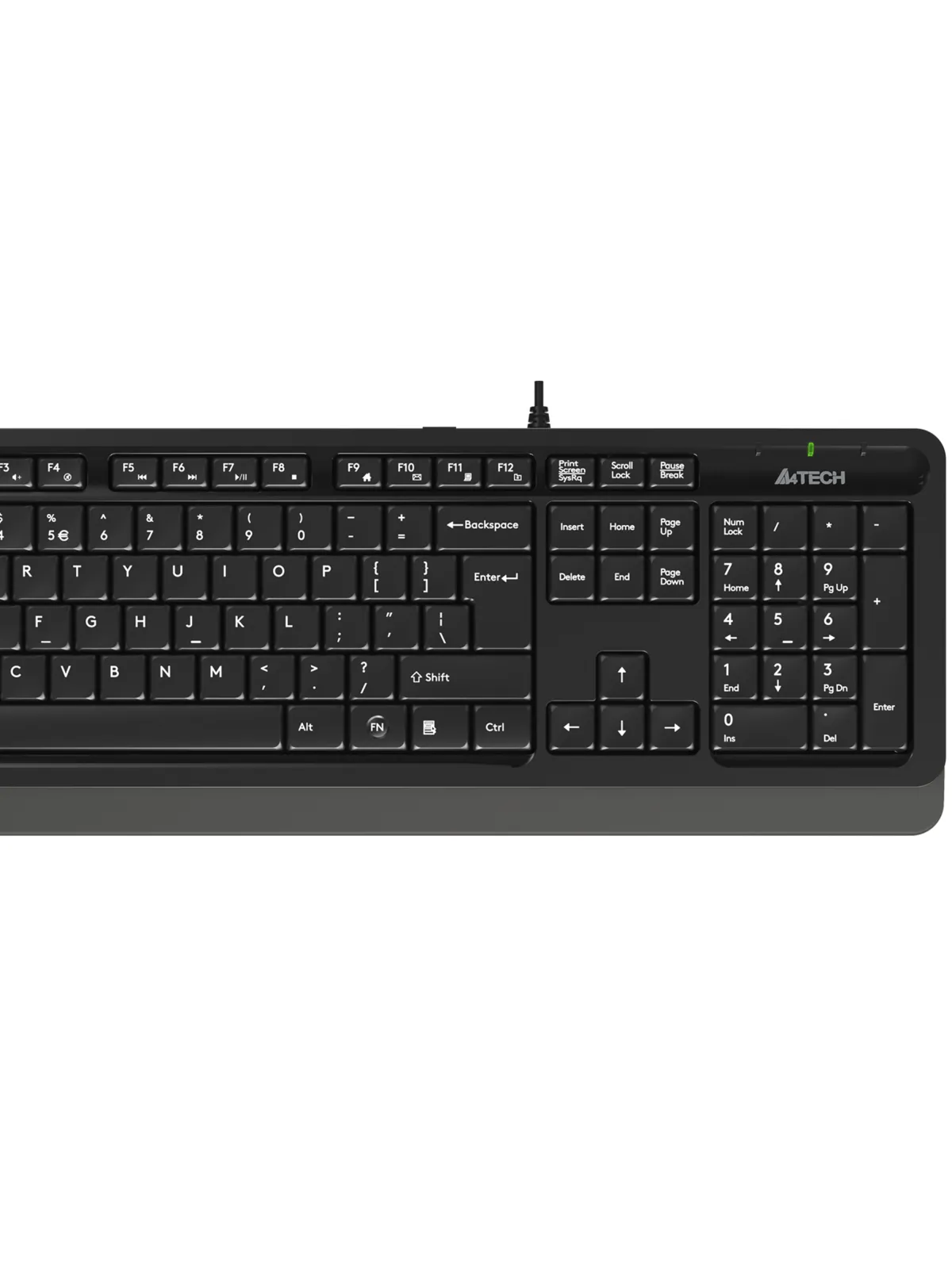 A4 TECH F1010 Q USB GRİ TR MM KLAVYE+OPTİK MOUSE