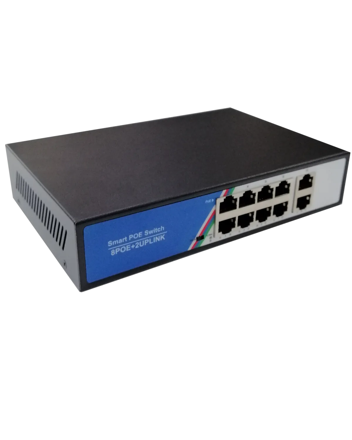 S8M2 SWITCH 8 POE +2 UPLINK