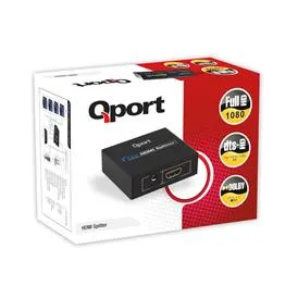 QPORT (Q-SPL4) FULL HD 1 GIRIS 4CIKIS HDMI SPLITTE