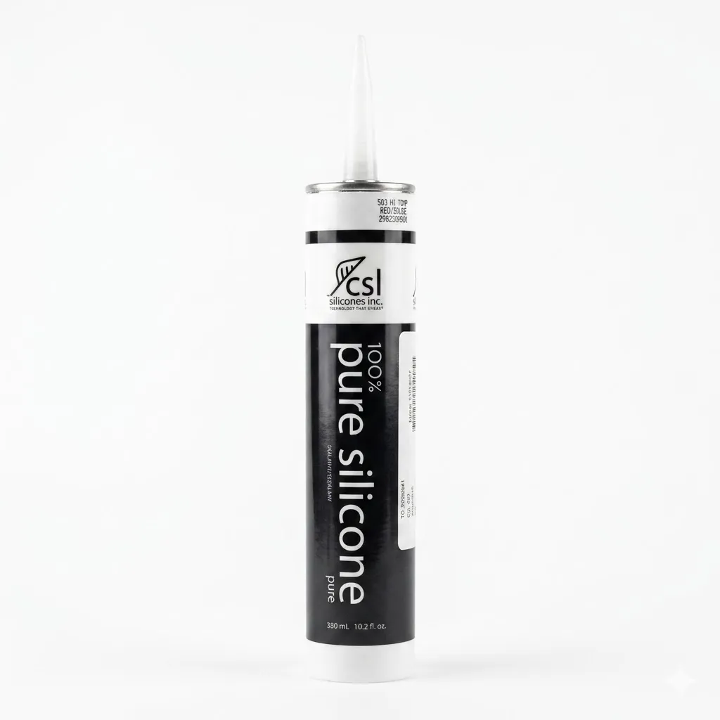 CSL Silicones 503 Yüksek Isı Silikonu Kırmızı RTV Mastik - 10.2 fl. oz.