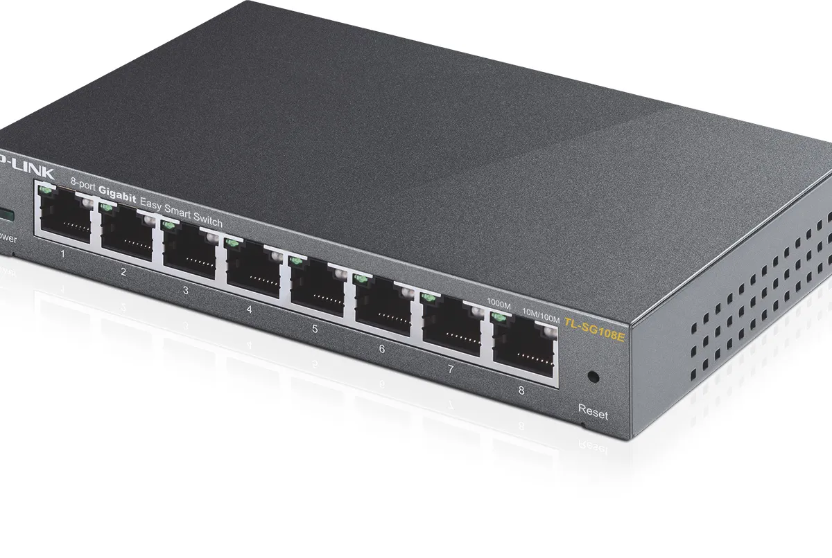 TP-LINK TL-SG108E 8PORT 10/100/1000 YÖNETİLEMEZ SWITCH