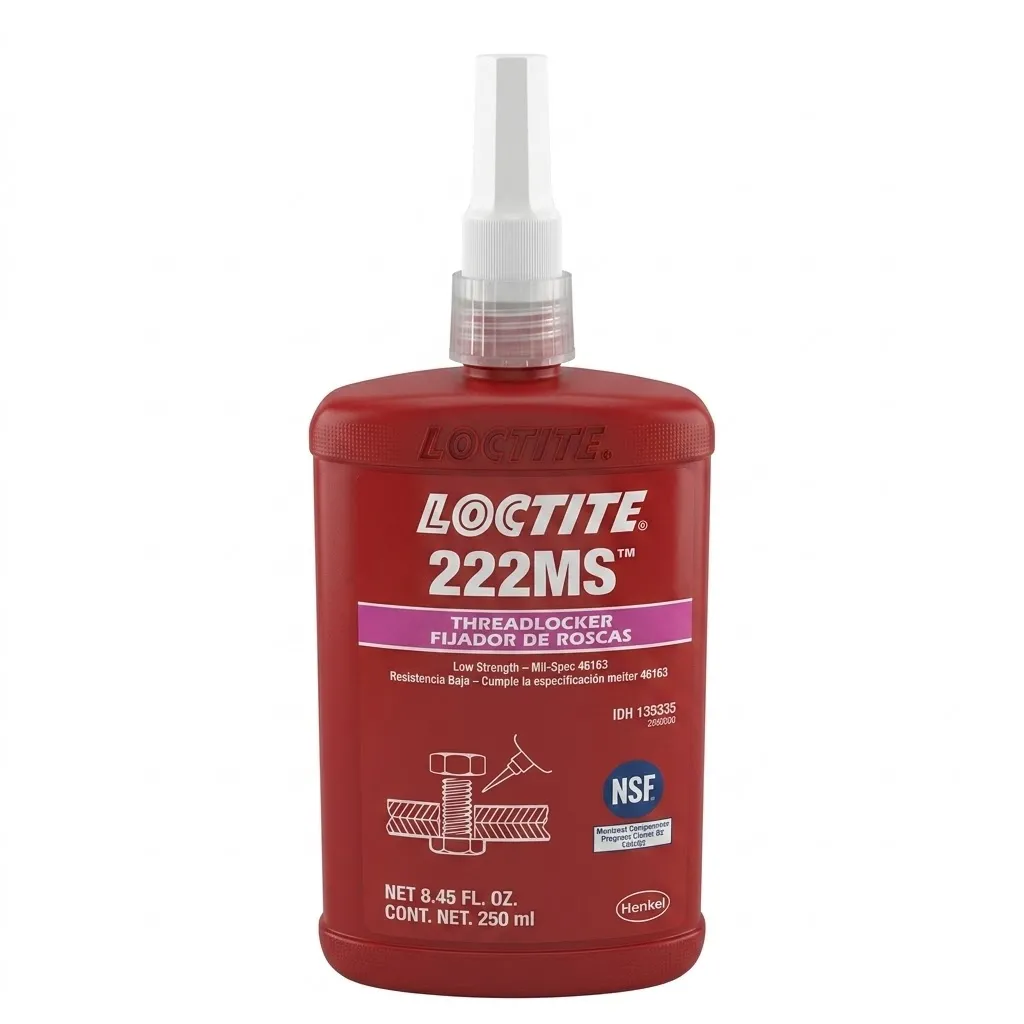 Loctite 222MS Düşük Mukavemetli Vida Gevşemezlik İlacı - 250 ml