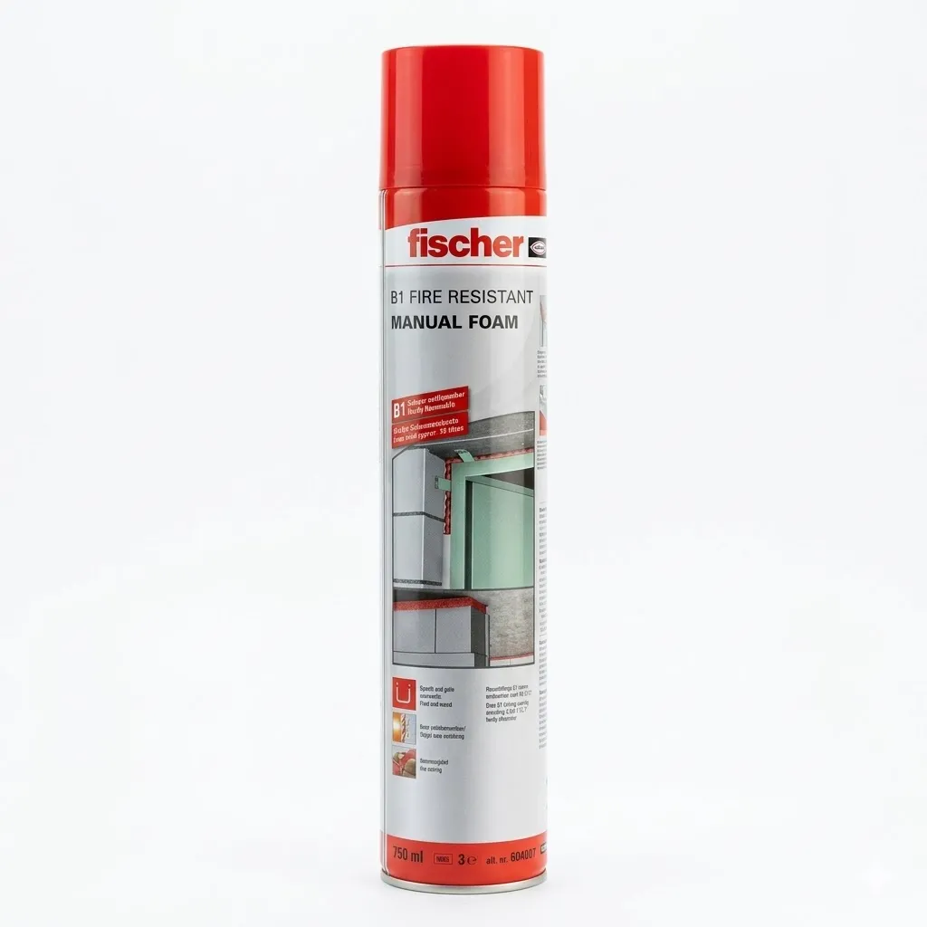 Fischer B1 Yangına Dayanıklı Manuel Poliüretan Köpük - 750 ml