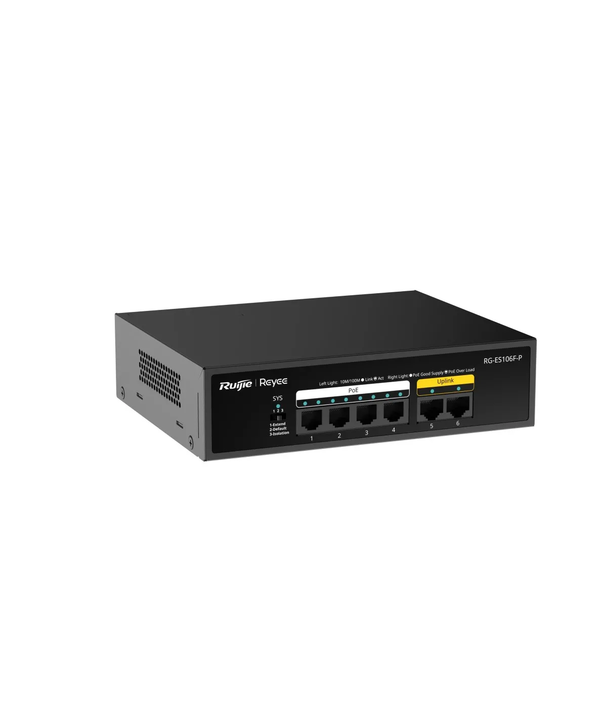 RUİJİE-REYEE RG-ES106F-P 4XFE-2XFE 54W POE SWİTCH
