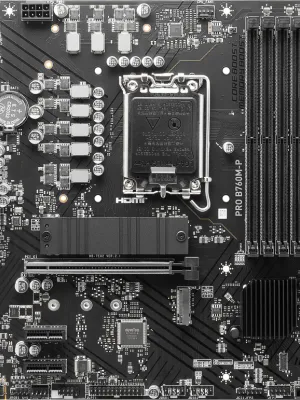 MSI PRO B760M-P DDR5 6800MHz(OC) M.2 HDMI mATX 1700p