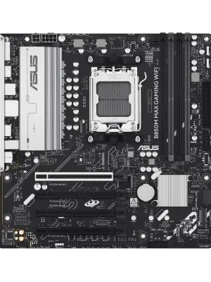 ASUS B850M MAX GAMING WIFI AM5 DDR5 8000MHZ(OC)  mATX HDMI ANAKART
