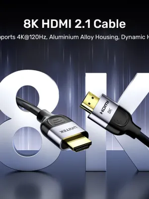 UNITEK HDMI2.1 KABLO 1.5MT 8K&60Hz (C11086GY-1.5M)