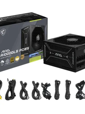 MSI MAG A1000GLS PCIE5 1000W 80+ GOLD POWER SUPPLY