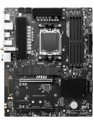 MSI PRO B650-S WIFI DDR5 7200(OC)MHz HDMI DP M.2 ATX AM5