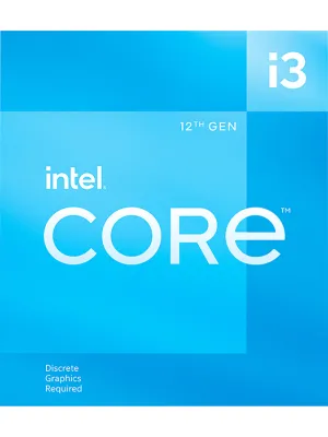 INTEL CORE İ3-12100F 3.30GHz 12MB 1700p 12. NESIL BOX
