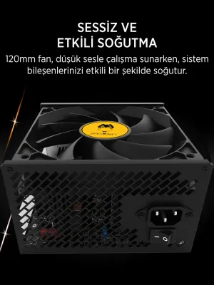 JAMES DONKEY JDP1050 APFC 12CM 80+ BRONZE 1050W PS