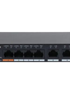 DAHUA CS4006-4ET-60 4 PORT 4XFE-2XGE YÖNETİLEBİLİR 60W POE SWİTCH