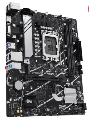 ASUS PRIME B760M-K D5 DDR5 8000Mhz(OC) RGB M.2 MATX 1700P