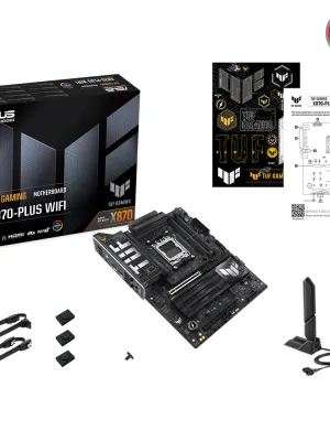 ASUS TUF GAMING X870-PLUS WIFI AMD AM5 DDR5 ATX