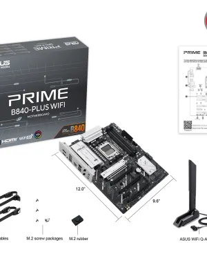 ASUS PRIME B840-PLUS WIFI AMD  DDR5 ATX ANAKART