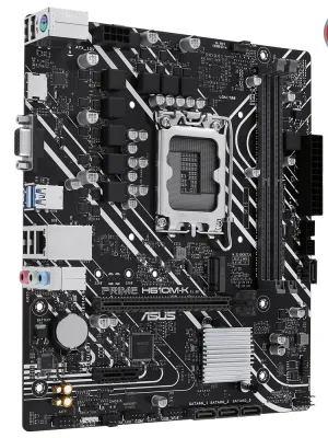 ASUS PRIME H610M-K DDR5 5600Mhz HDMI VGA mATX 1700