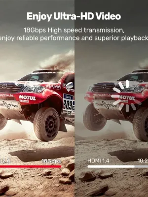 UNITEK HDMI2.0 KABLO 3MT 4K&60Hz (C11079BK-3M)