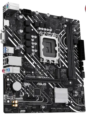 ASUS PRIME H610M-K DDR5 5600Mhz HDMI VGA mATX 1700