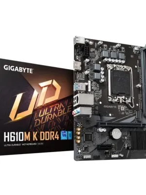 GIGABYTE H610M K DDR4 3200MHZ M.2 HDMI MATX 1700P