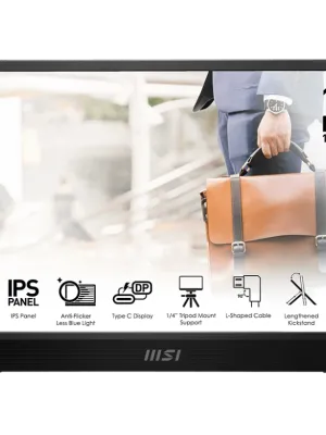 15.6 MSI PRO MP161 E2 IPS 4MS 60HZ ADAPTIVE-SYNC PORTATİF