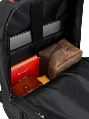 PLM BERGAMIN NOTEBOOK SIRT ÇANTASI SİYAH 15.6"