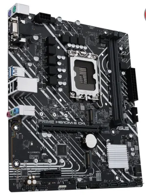 ASUS PRIME H610M-E D4-CSM DDR4 3200MHz DP HDMI M.2 mATX 1700p
