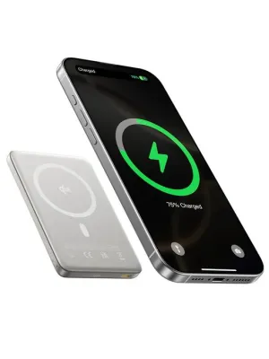 BASEUS PICOGO ULTRA-SLIM QI2 P.BANK 10000MAH GRI