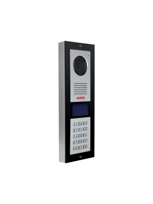 4 x 16 LCD Ekranlı Zil Paneli Bus Plus (Mekanik Butonlu – Kart Okuyuculu)
