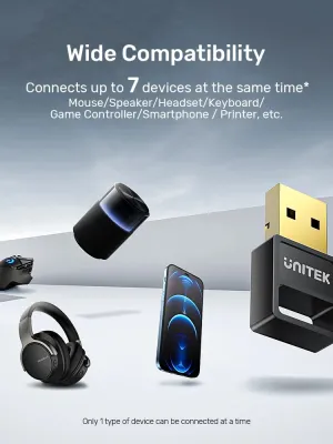 UNITEK USB BLUETOOTH 5.3 ADAPTÖR (B105B)