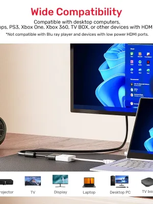 UNITEK HDMI TO VGA DÖNÜŞTÜRÜCÜ 1080P&60Hz(Y-6333C)