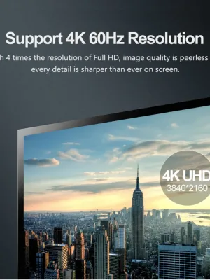 UNITEK DISPLAY PORT 1.2 KABLO 2MT 4K (Y-C608BK)