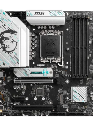 MSI MB B760M GAMING PLUS WIFI DDR5 6800(OC)MHz HDMI DP ATX 1700P
