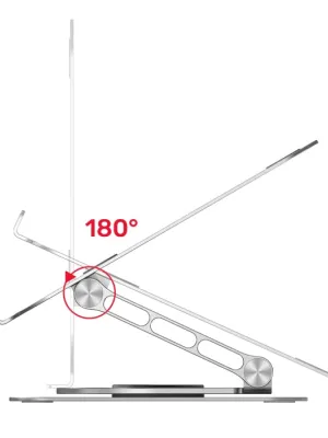 UNITEK 360D METAL 10-16” NOTEBOOK STAND (OT180SL)
