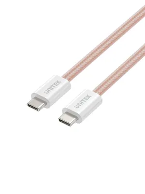 UNITEK TYPE-C MANYETİK HIZLI ŞARJ KABLOSU BEYAZ (C14141AWH01-1M)